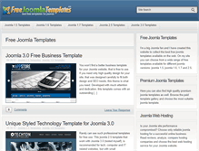 Tablet Screenshot of freejoomlatemplates.us