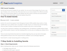 Tablet Screenshot of freejoomlatemplates.net